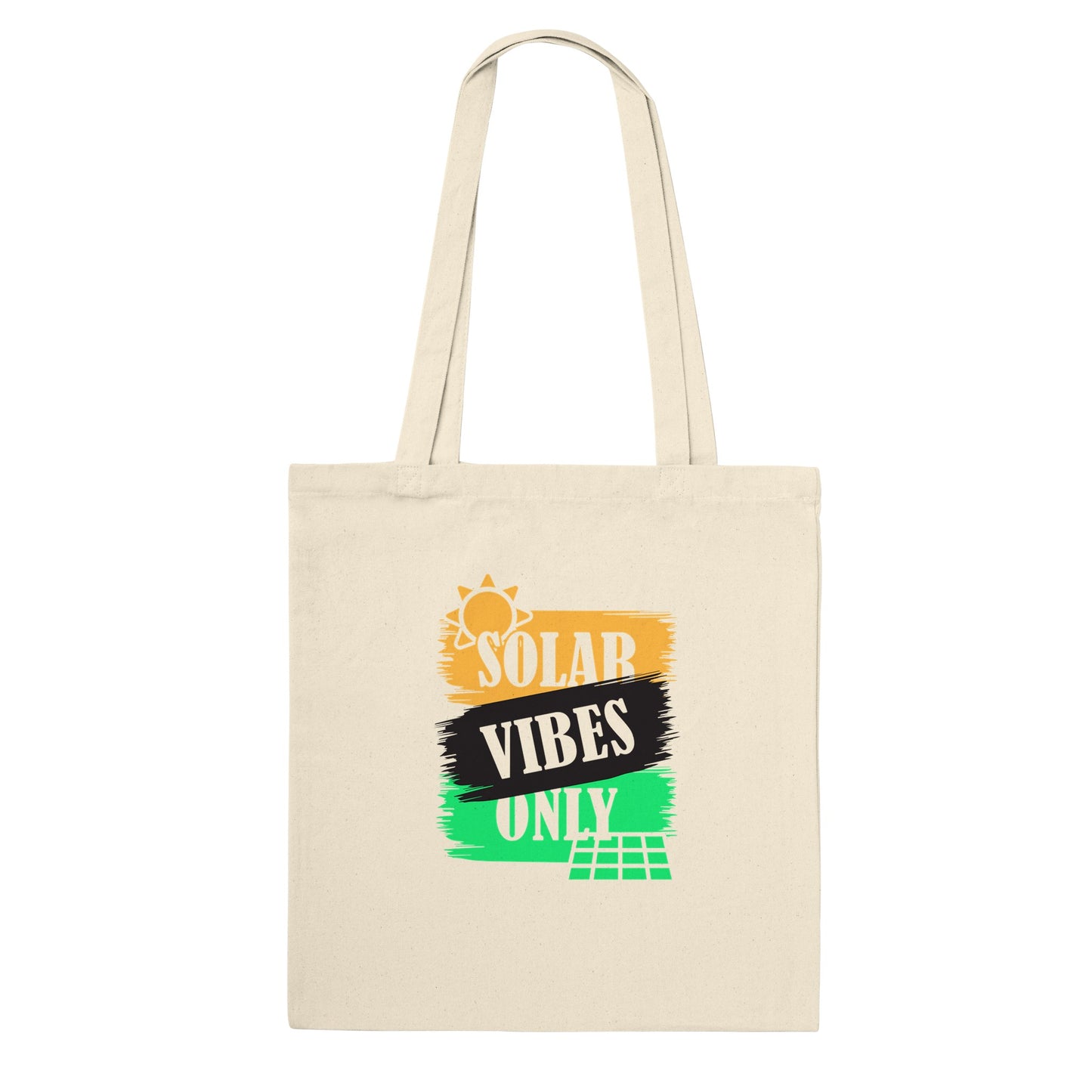 Solar Vibes Only - Premium Tote Bag