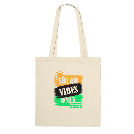 Solar Vibes Only - Premium Tote Bag