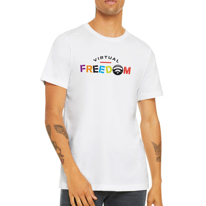 Virtual Freedom Wi-Fi Laptop Lifestyle T-Shirt