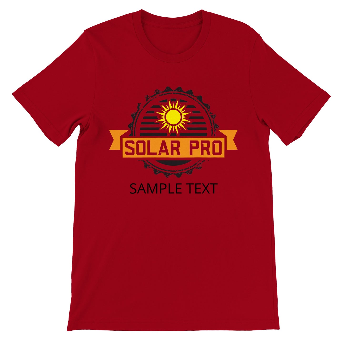 Certified Solar Pro Badge T-Shirt - Add Your Name!