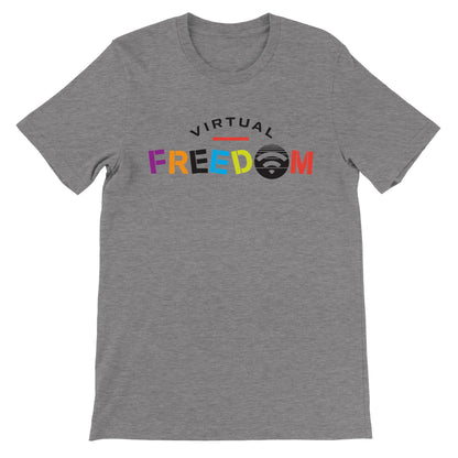 Virtual Freedom Wi-Fi Laptop Lifestyle T-Shirt