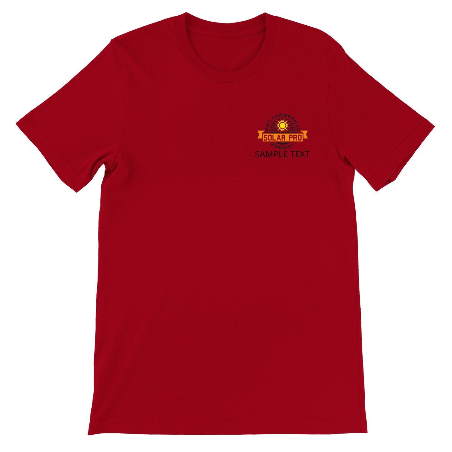 Certified Solar Pro Badge T-shirt- Add Your Name!