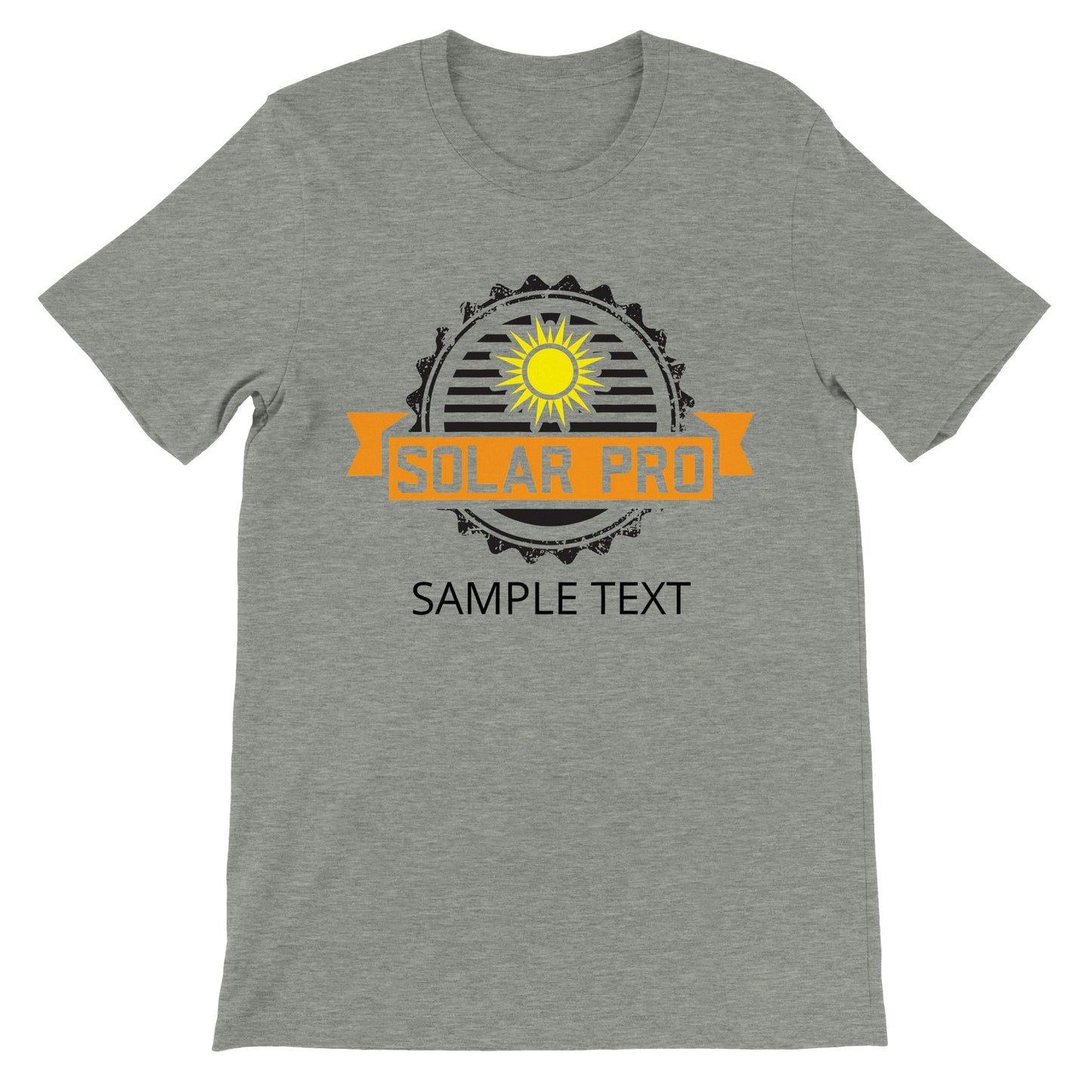 Certified Solar Pro Badge T-Shirt - Add Your Name!