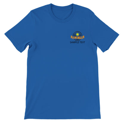 Certified Solar Pro Badge T-shirt- Add Your Name!