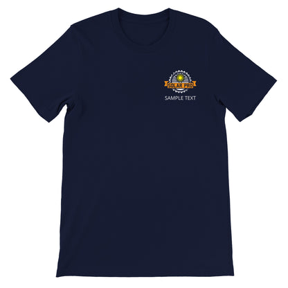 Certified Solar Pro Badge T-Shirt - Add Your Name!