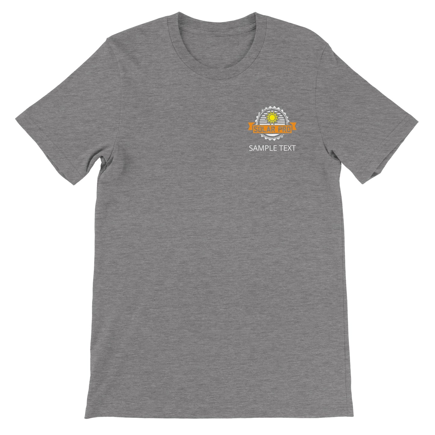 Certified Solar Pro Badge T-Shirt - Add Your Name!