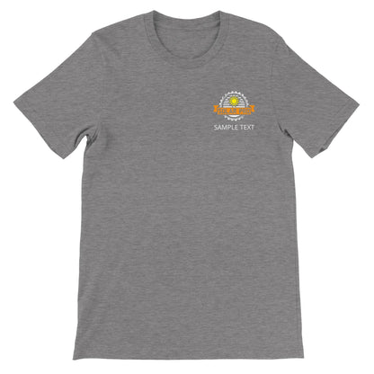 Certified Solar Pro Badge T-Shirt - Add Your Name!