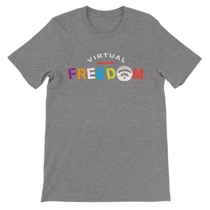 Virtual Freedom Wi-fi Laptop Lifestyle T-Shirt