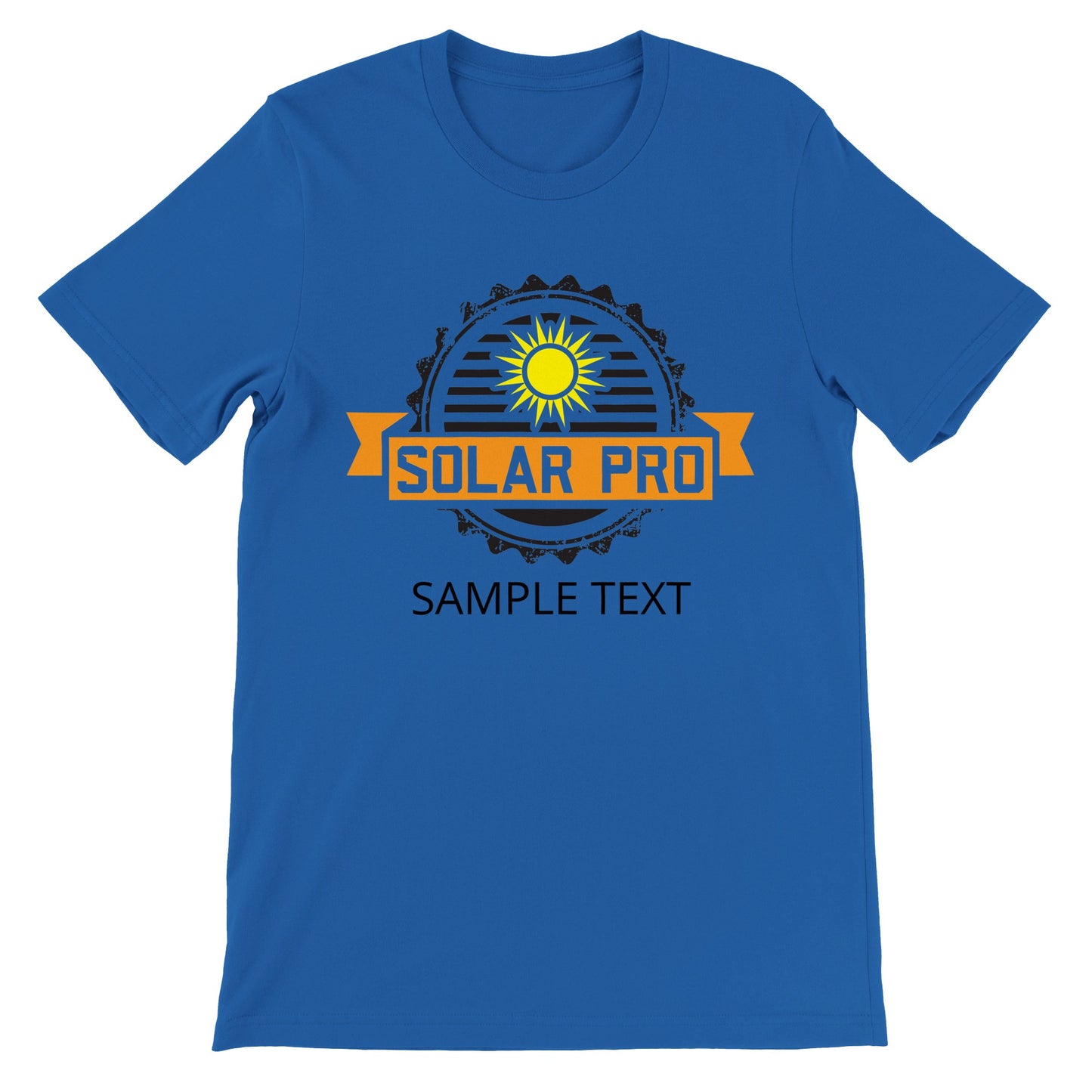 Certified Solar Pro Badge T-Shirt - Add Your Name!